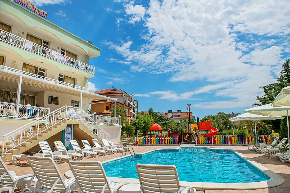 Hotel Panorama Sveti Vlas Bagian luar foto