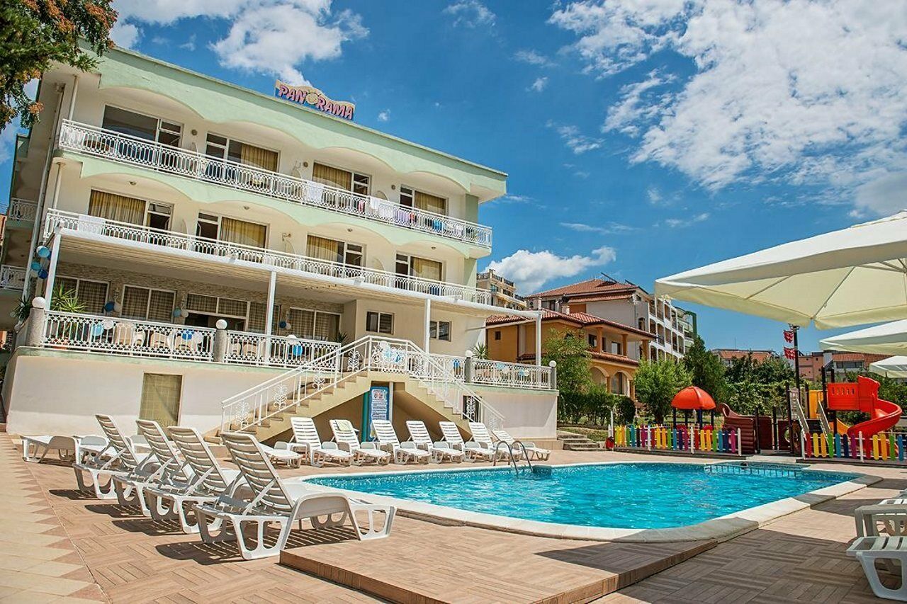 Hotel Panorama Sveti Vlas Bagian luar foto